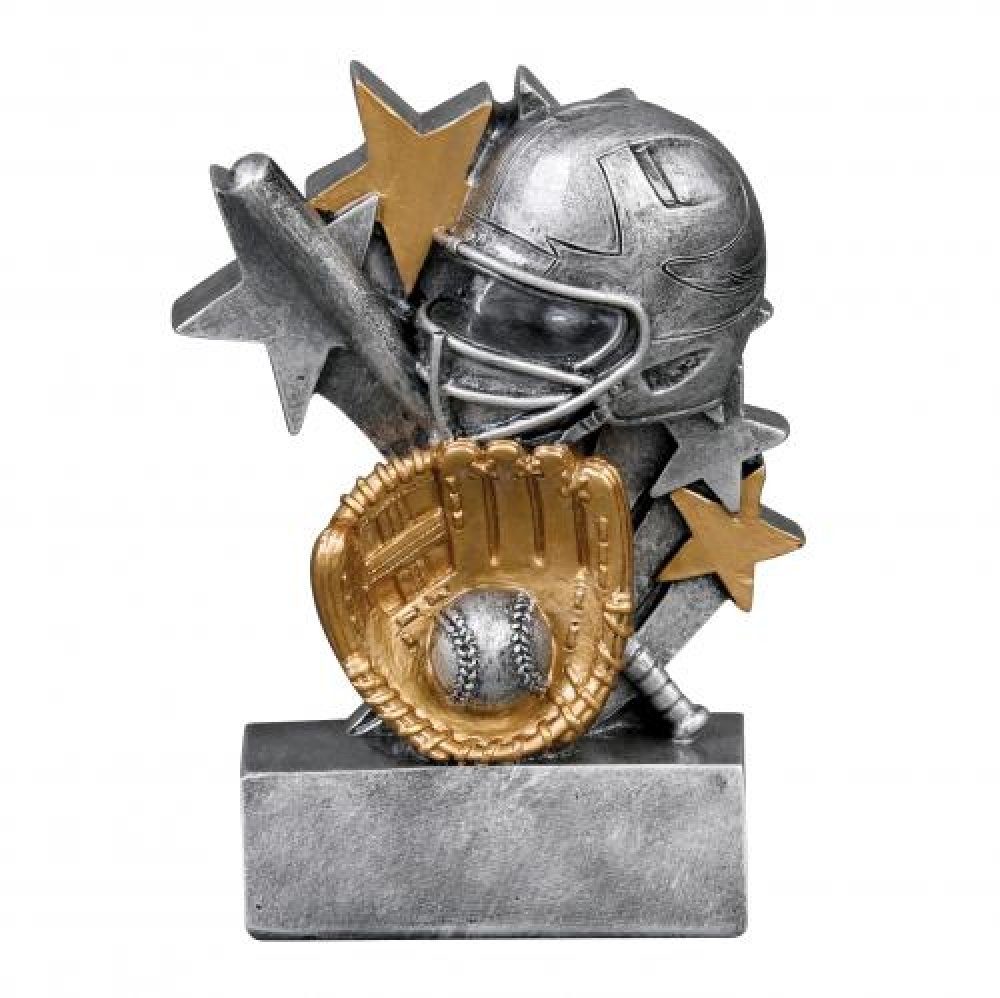 Star Blast Award -Softball — Softball 4 3/4" tall
