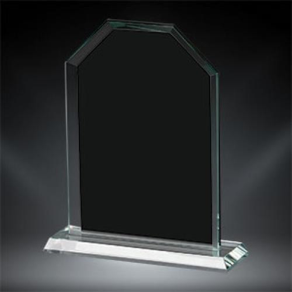 Corporate Sable Arch Glass Award — Sable Arch - 6 1/4" X 5 1/2" X 2"