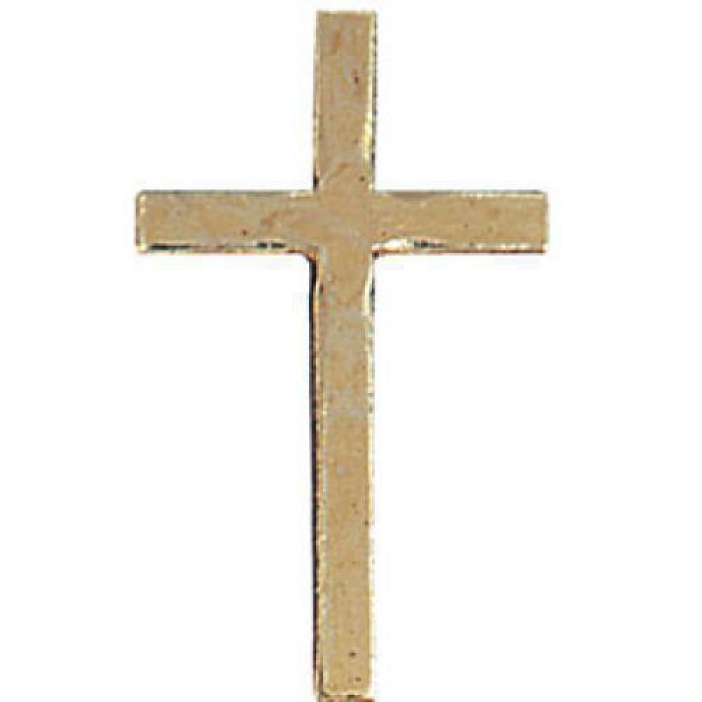 Cross Chenille Pin — Approximately 1"
