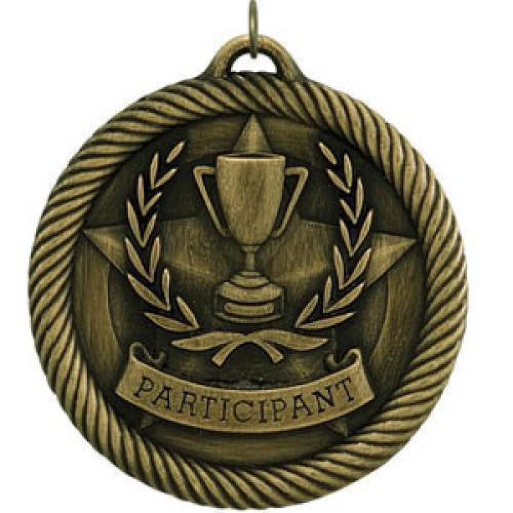 Value Medal Series Awards -Participation — 2" Gold Participant