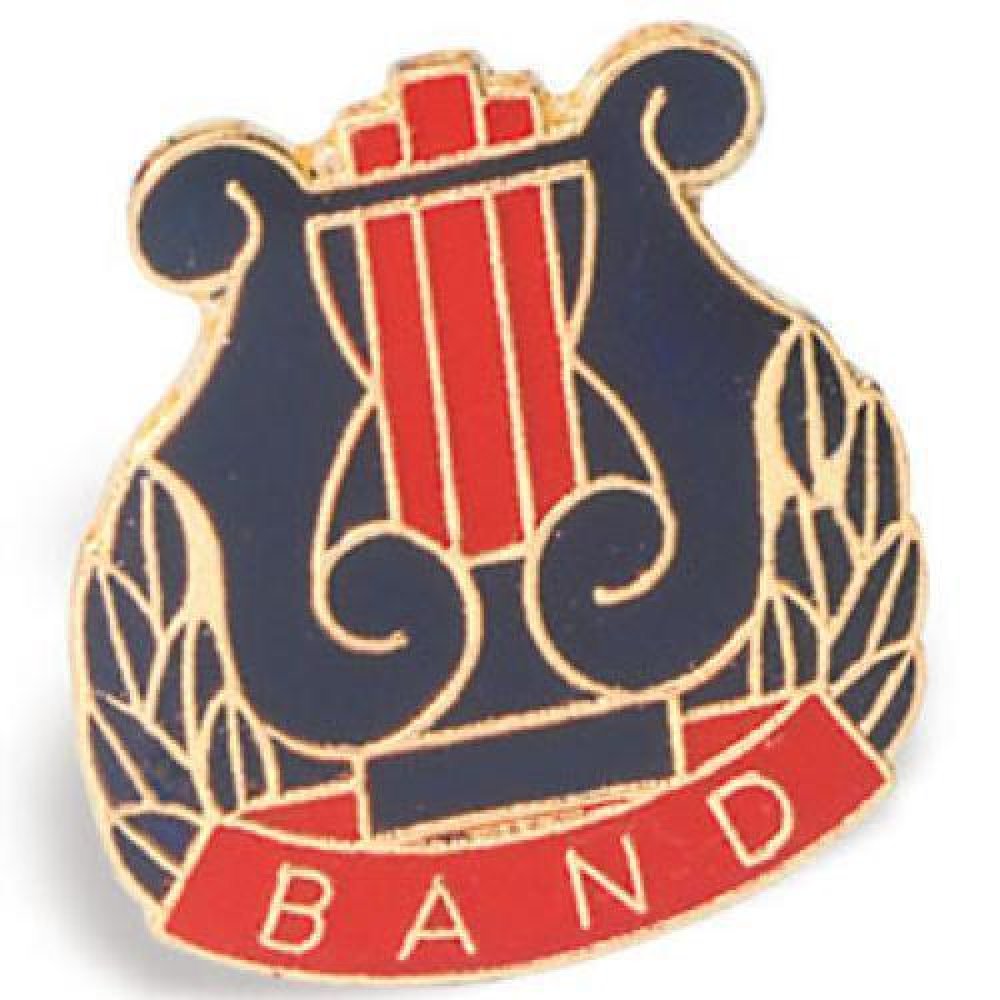 Band Lapel Pin — Approximately 1"