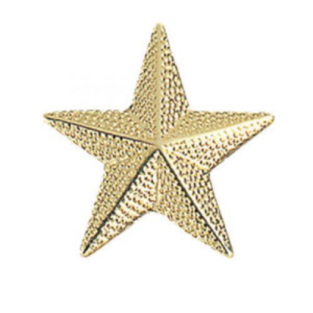 Star Chenille Pin — Approximately 1"