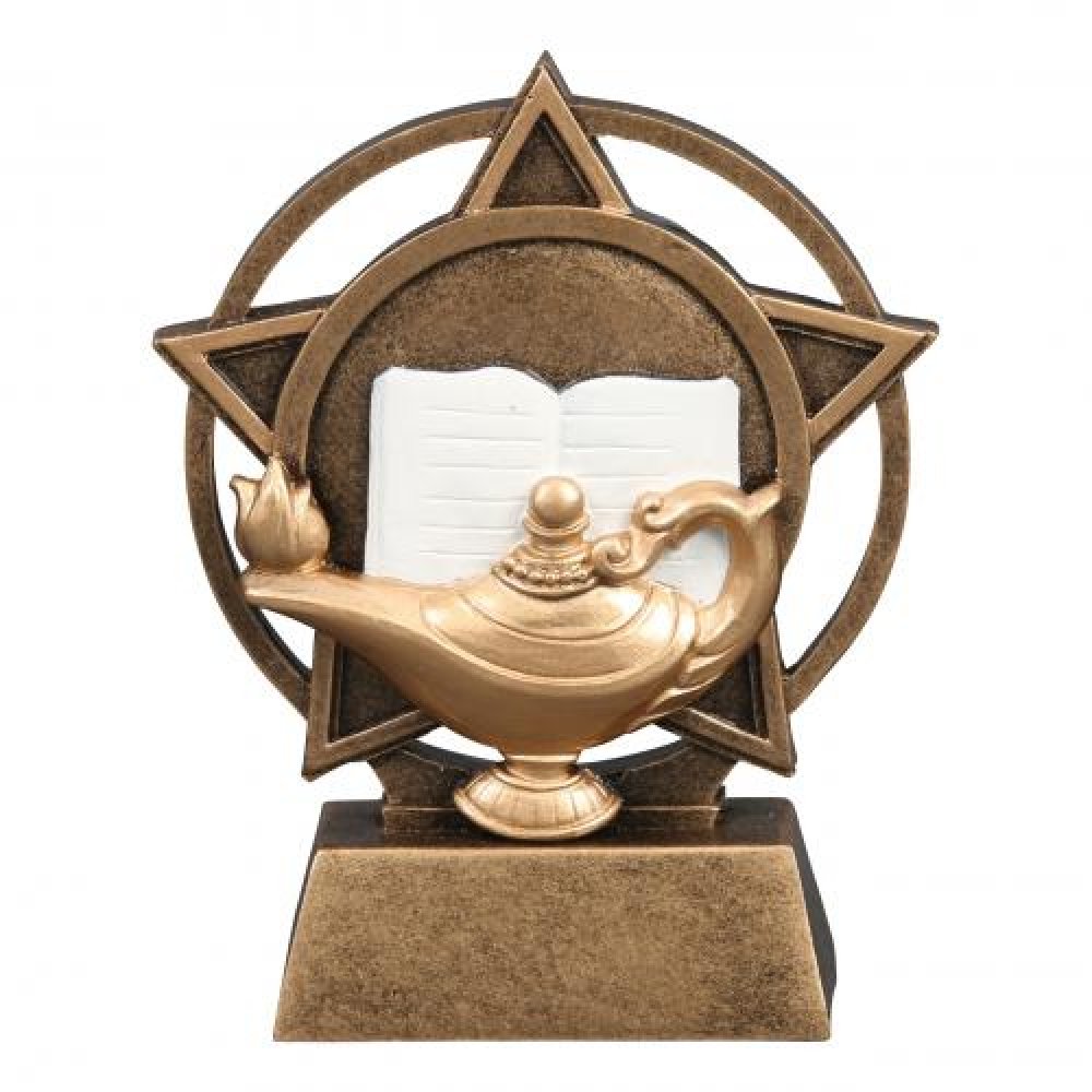 Orbit Resin Awards -Knowledge — Knowledge 4 1/2" tall