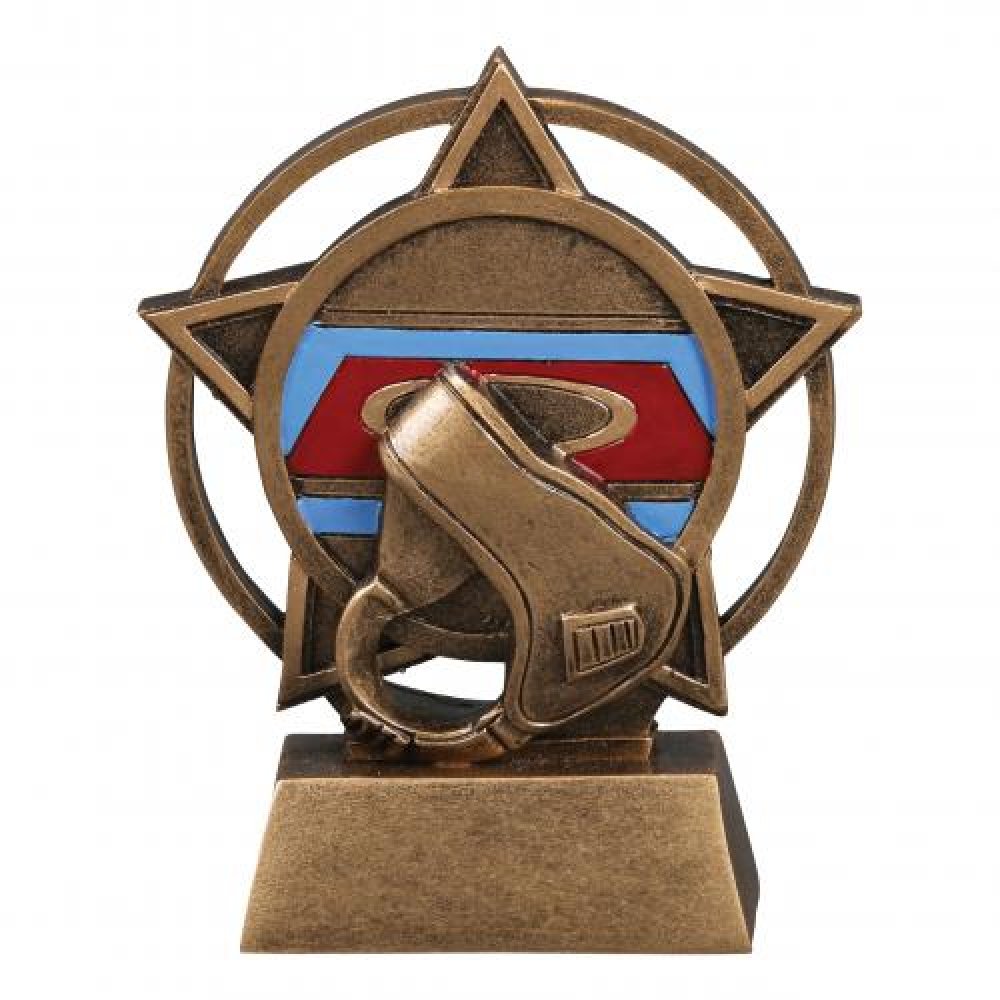 Orbit Resin Awards -Wrestling — Wrestling 4 1/2" tall