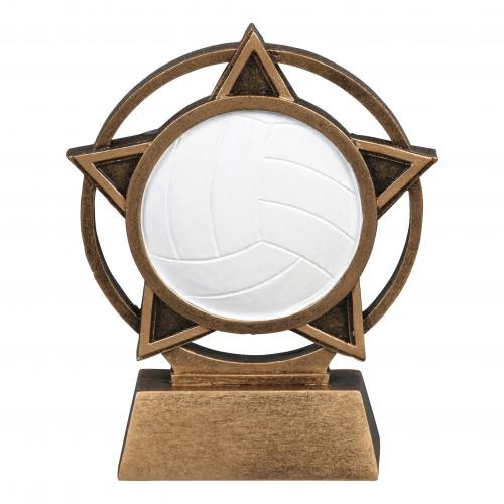 Orbit Resin Awards -Volleyball — Volleyball 4 1/2" tall