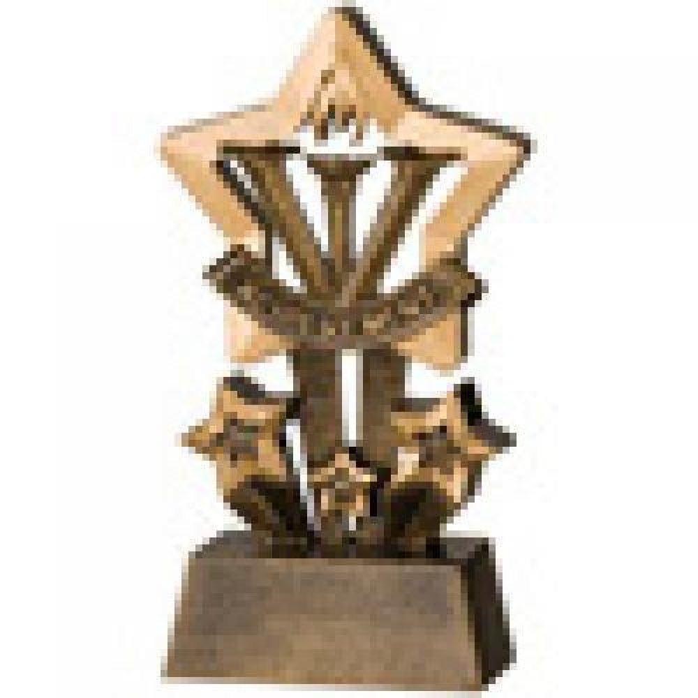 Star Resin Awards -Achievement — Achievement 4 1/2"