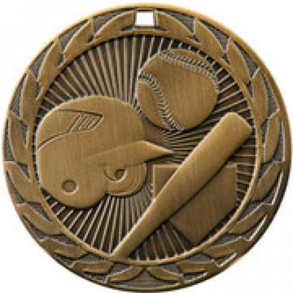 FE Series Medals -Baseball — Silver 2"