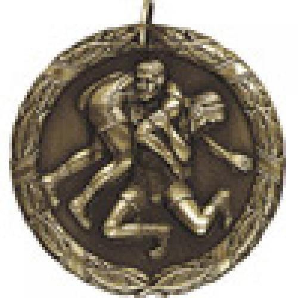 XR Medals -Wrestling — Bronze 2"