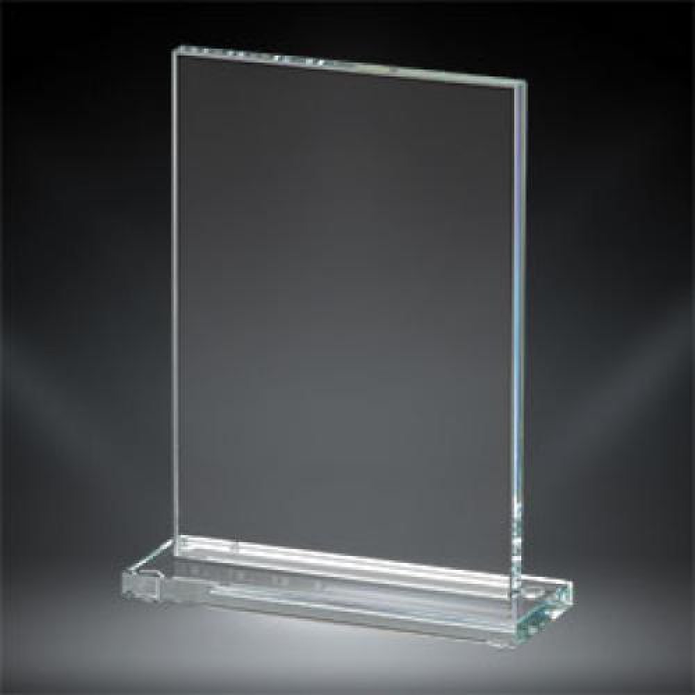 Radiant Glass Rectangle Awards — Glass Rectangle - 7 1/2" X 5 3/4" X 2"