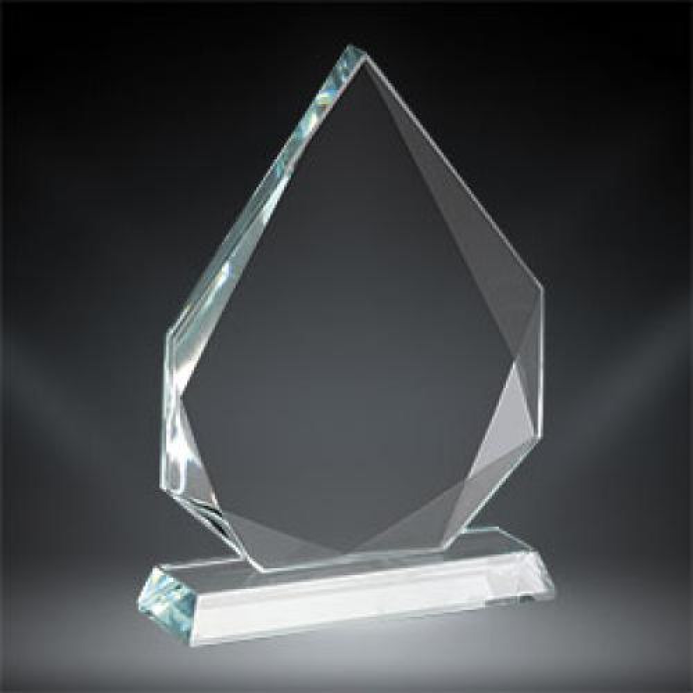Radiant Glass Diamond Awards — Glass Diamond - 6 1/2" X 4 1/4" X 2"