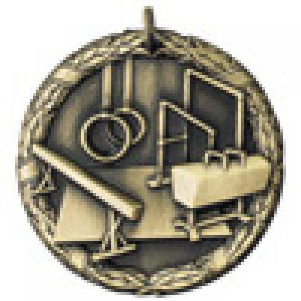 XR Medals -Gymnastics — Gold Female 2"