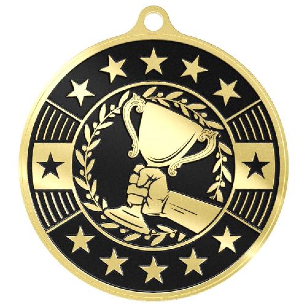 Simucast Medallion -Victory — Bright Gold