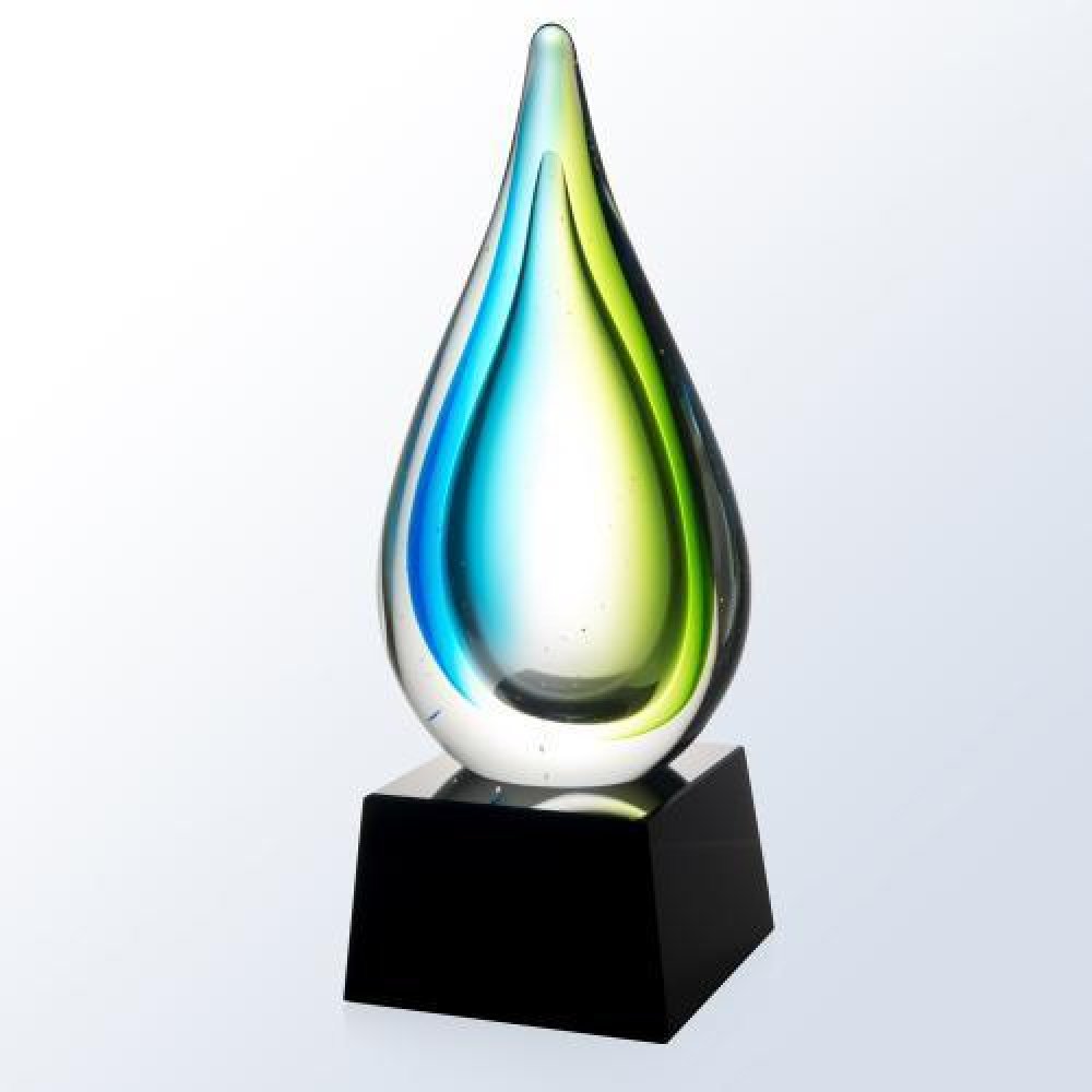 Tropic Drop — 9"H x 3-3/4"W x 3"D