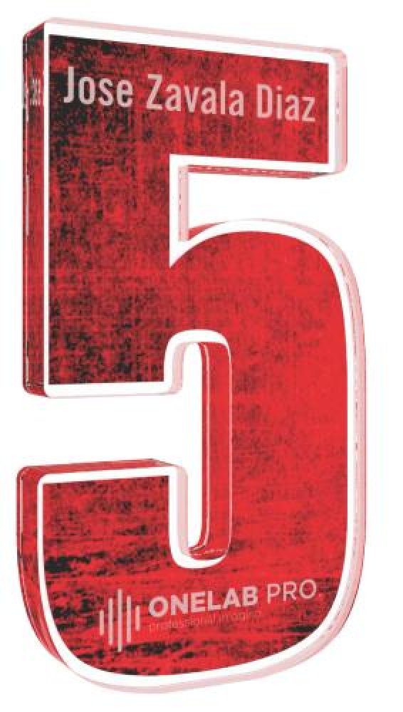Years of Service 5'' Tall — 5" tall, 1" clear acrylic #20 shape cutout