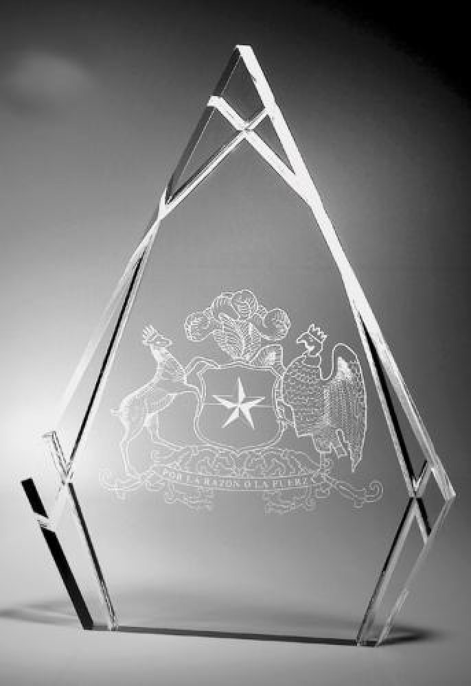 Advance — 8" tall x 3/4" Thick (Clear)