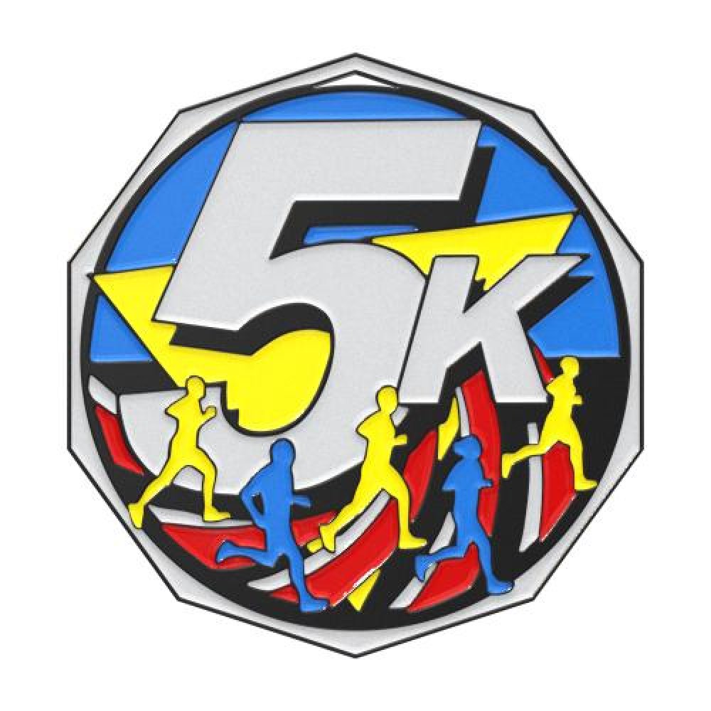DCM Medal -5K — 2" - Black