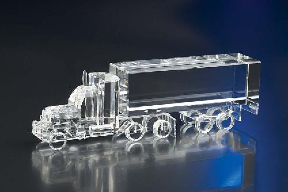 Big Bad Truck — 13"L x 3 3/4" tall