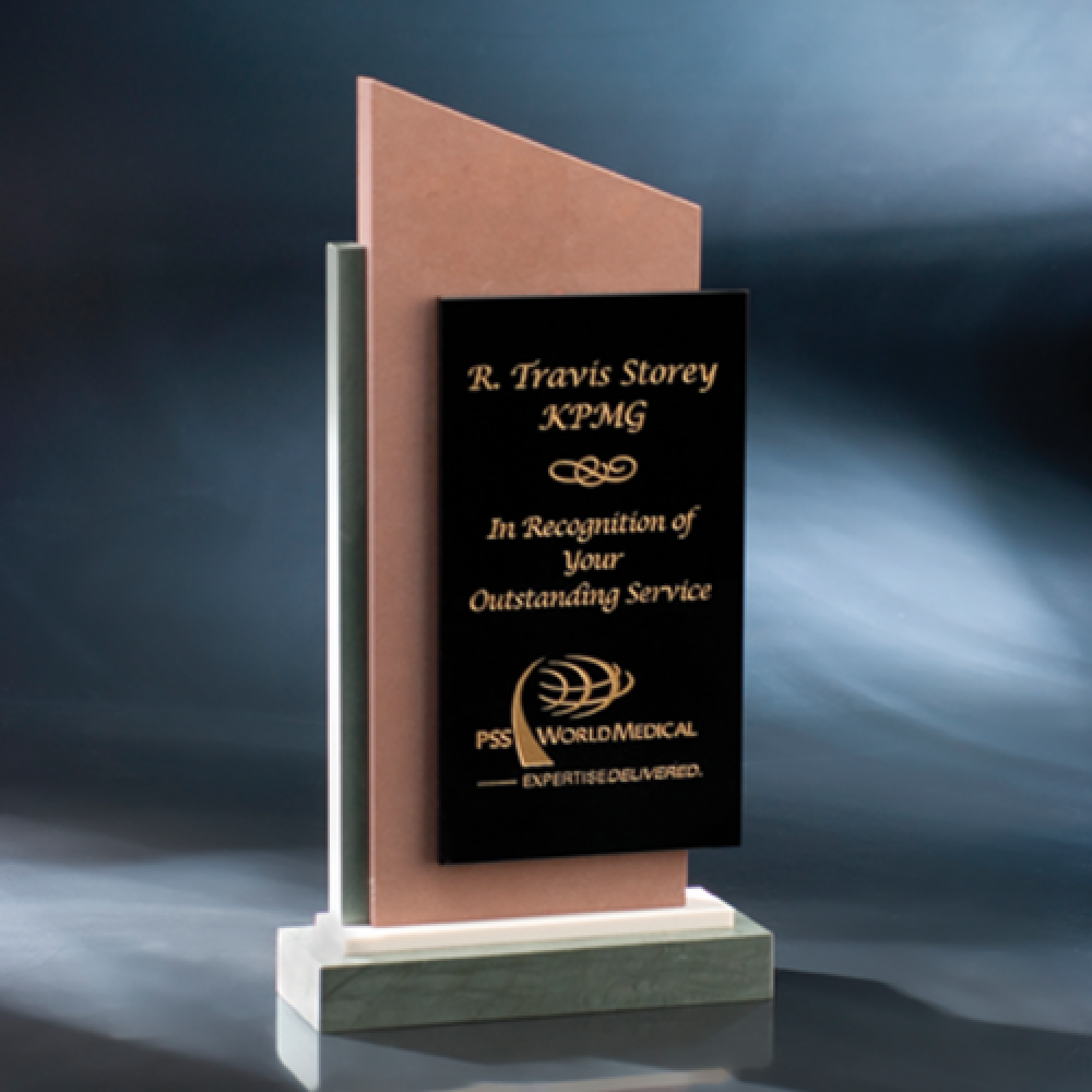 Tip Top Recognition — 6" wide x 11 1/2" tall