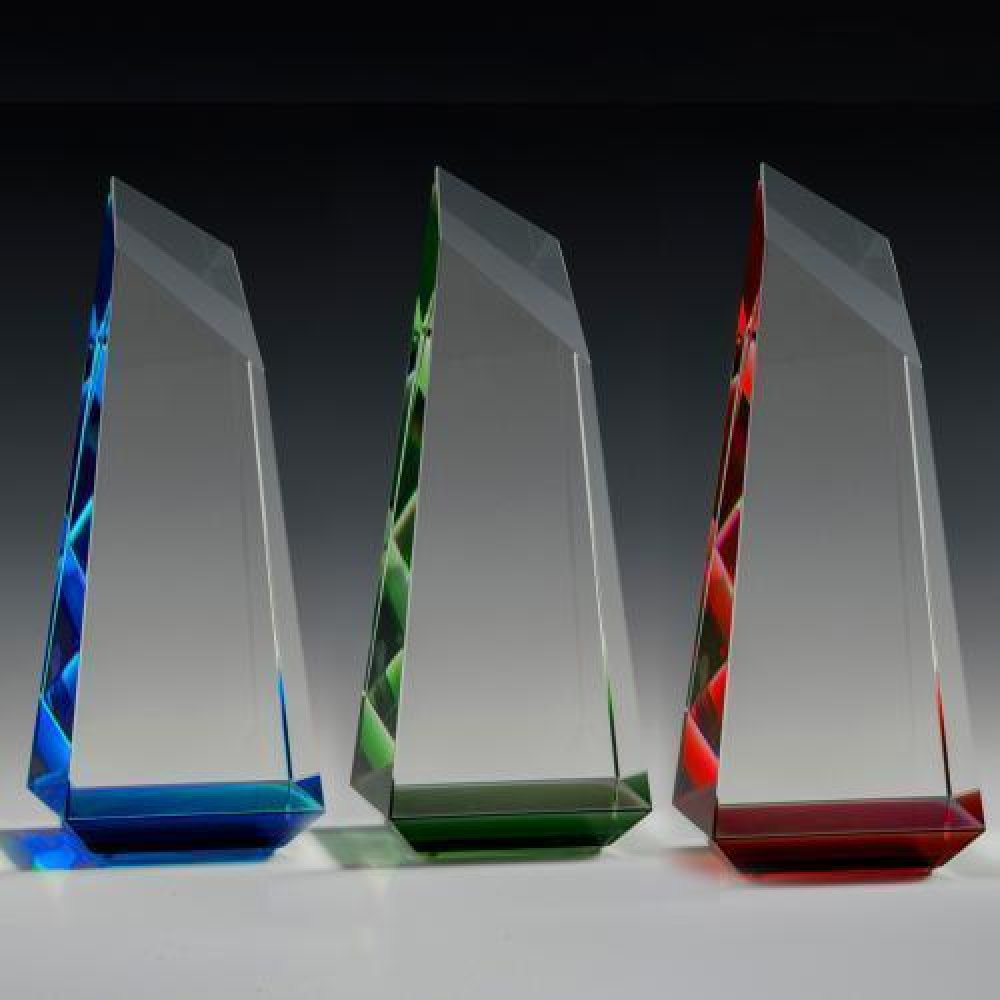 Lumen — 3 1/2" wide x 9" tall, Blue