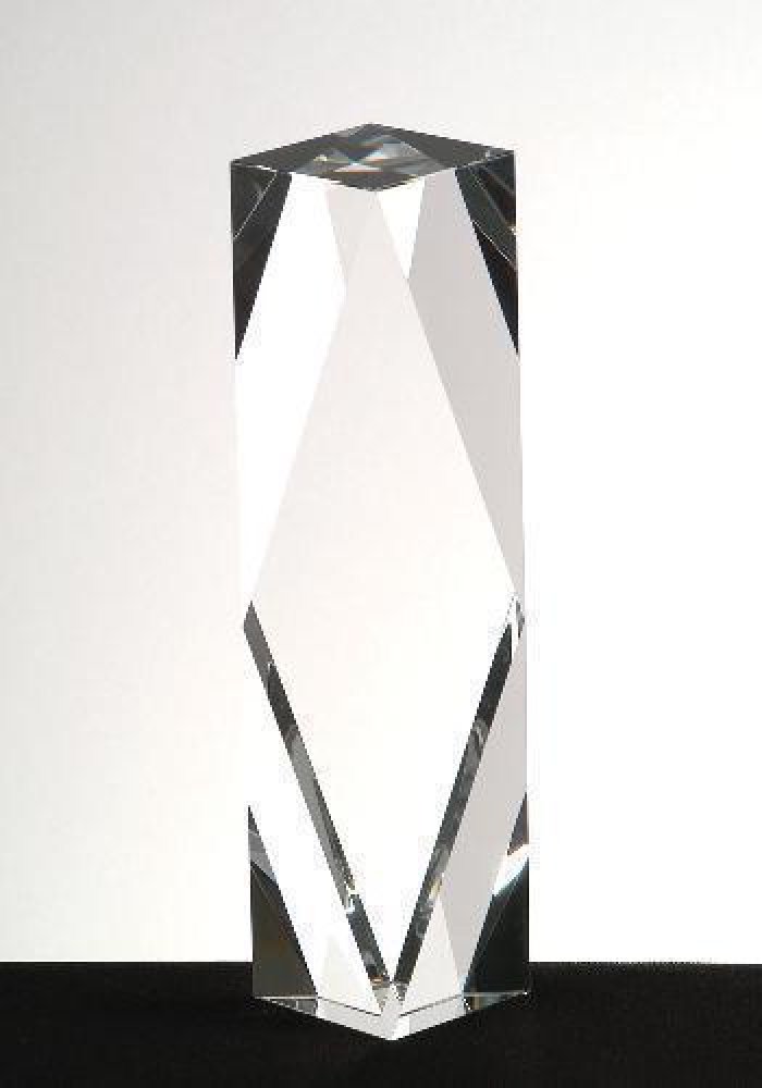 Corporate Award — 2 1/2" wide x 2 1/2" deep x 10" high