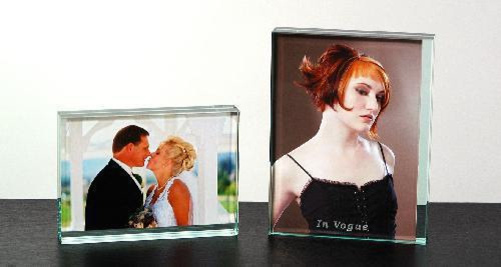 Dual Glass Photo Frame — For 7" x 5" photo