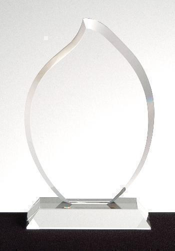 Flame — 6 1/2" wide x 8 3/4" high x 3/4" thick