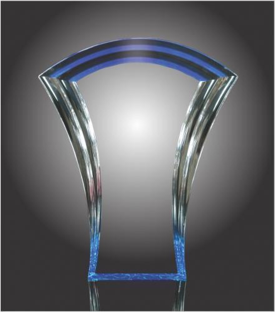 Cove Edge Rio Award — 8.25 x 10 x 1