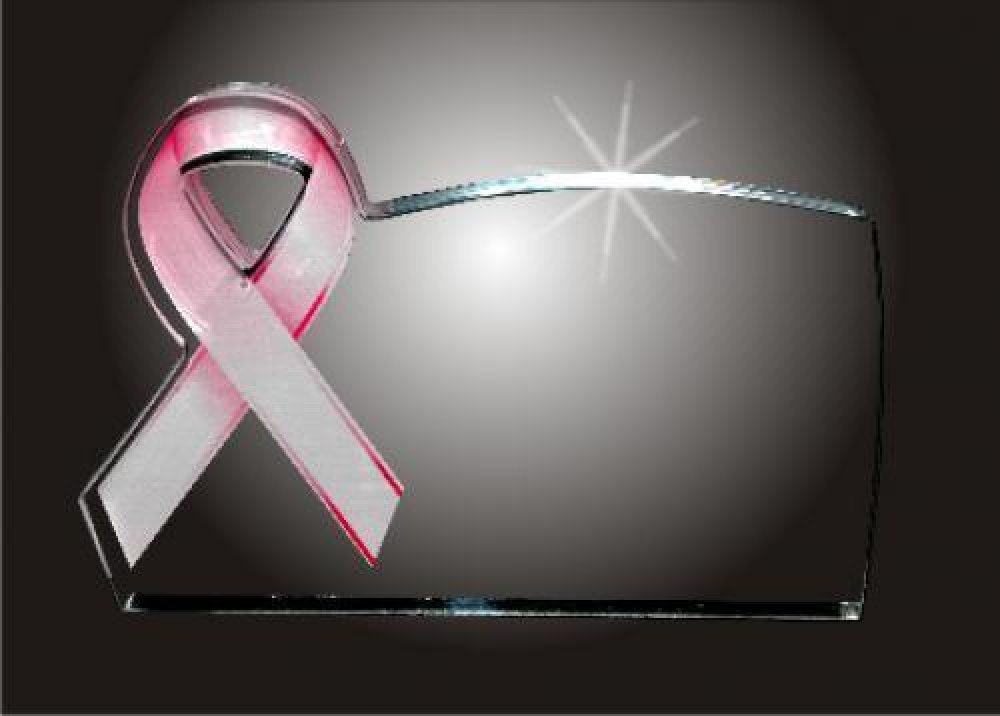 Awareness Ribbon Vertical — 4-1/2" tall x 6" wide x -3/4" thick