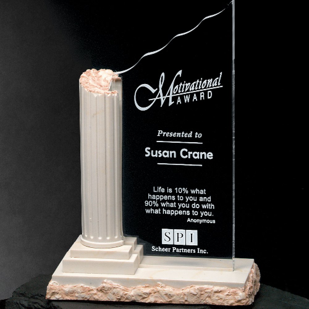 Corinthian Column — 7" W x 9-1/2" H x 3-1/2" D