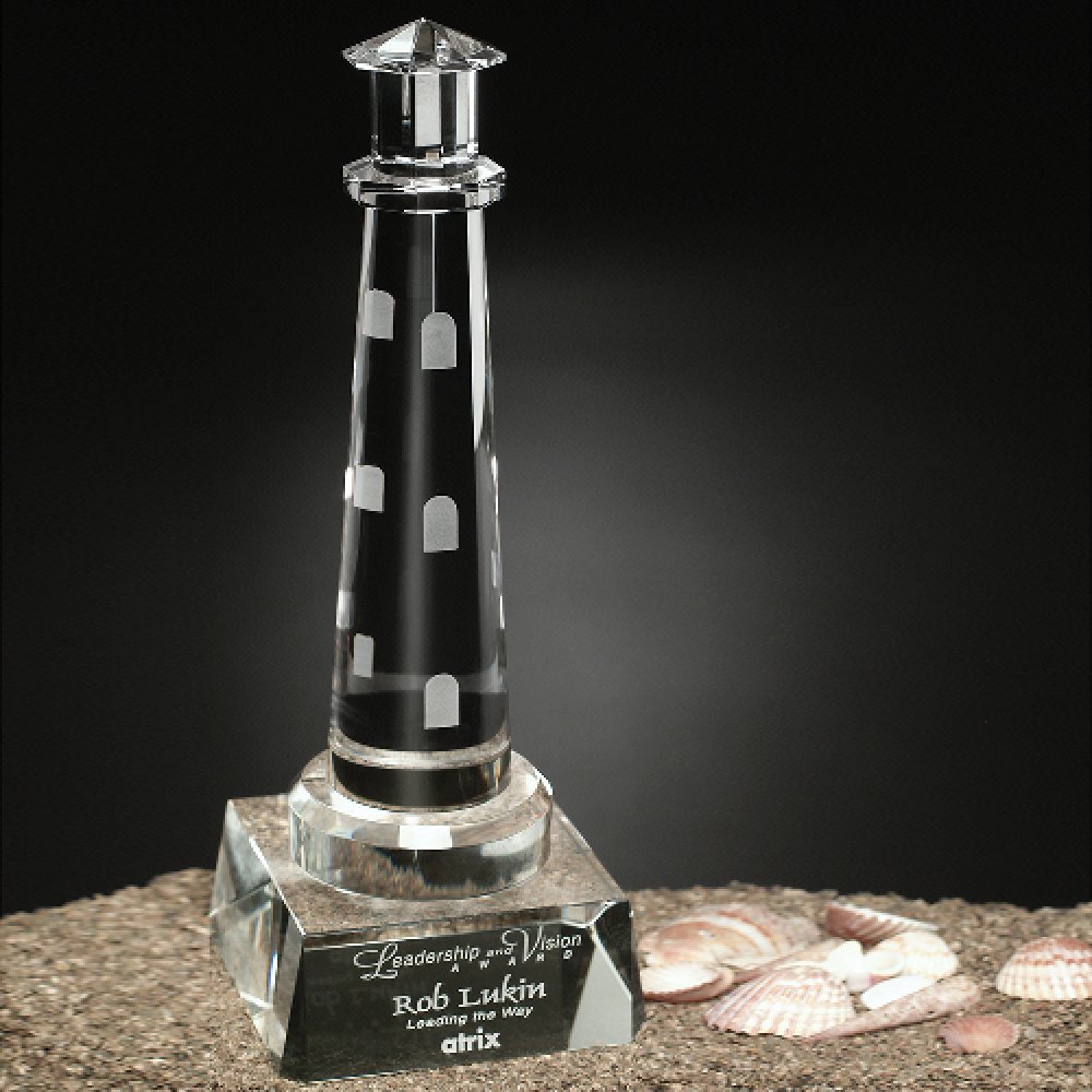 Spirit Rock Lighthouse — 4" W x 10-3/4" H x 4" D