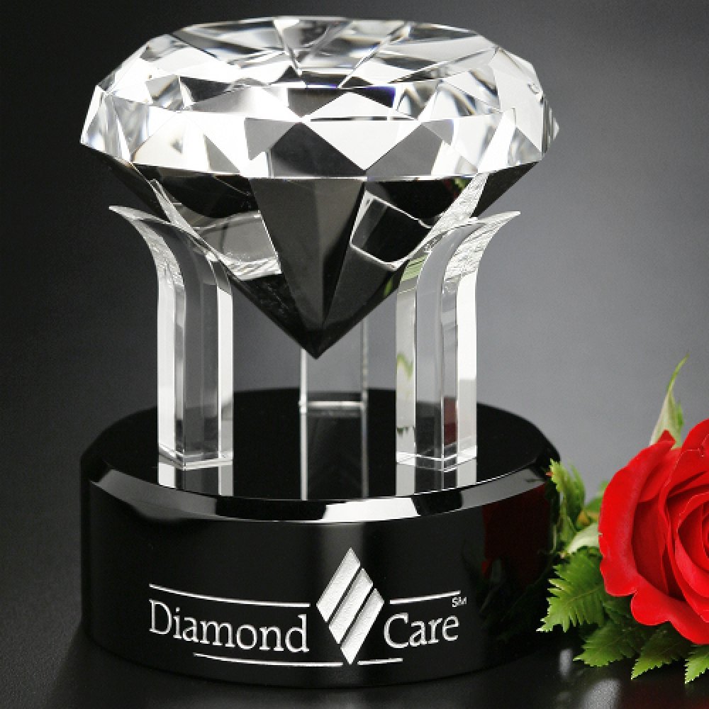 Radiant Diamond — 4" Dia. x 5" H