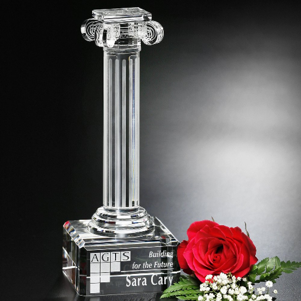 Ionic Column — 3-3/4" W x 10" H x 3-3/4" D