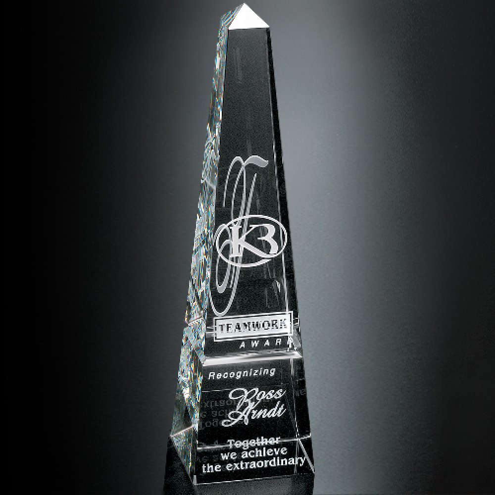 Empire Obelisk — 2-5/8" W x 10" H x 2-5/8" D