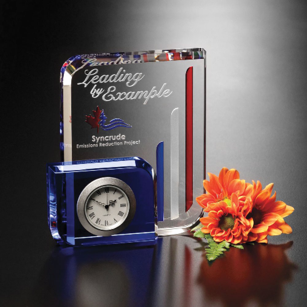 Chesterfield Clock — 5" W x 5" H x 1-1/2" D