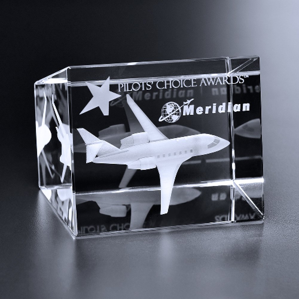 Collier Trapezoid Cube — 3-3/4" x 3" x 3-1/4"