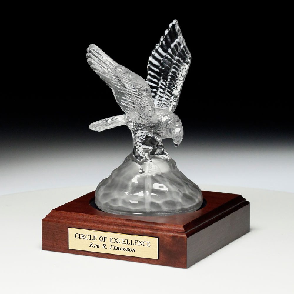 Conquering Eagle — 6" W x 9-3/4" H x 6" D