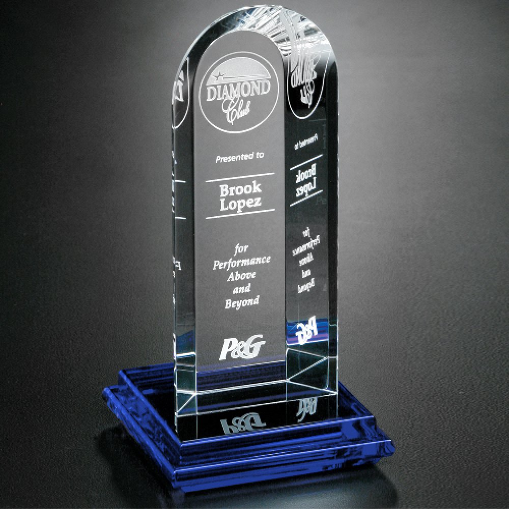 Vision Award — 3-1/2" W x 7" H x 3-1/2" D