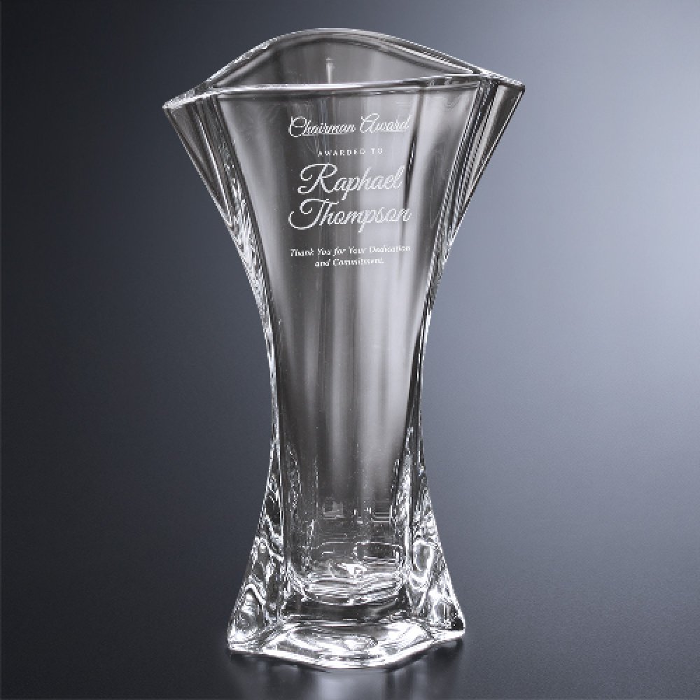 Marina Vase — 7-1/2" W x 12-1/2" H x 5" D