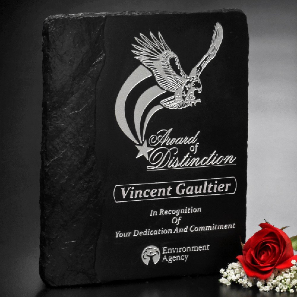 Accent Slate Plaque — 9" W x 12" H