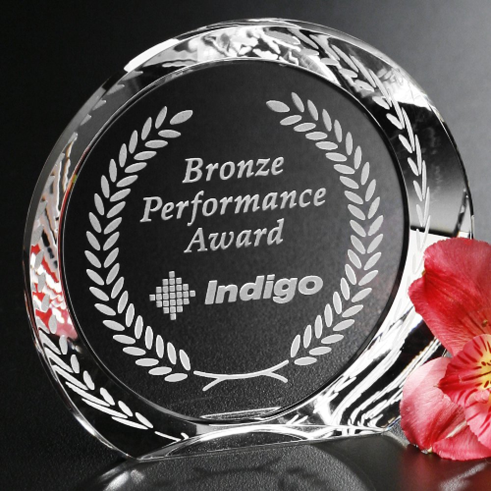 Achiever Award — 8" Dia. x 2" D