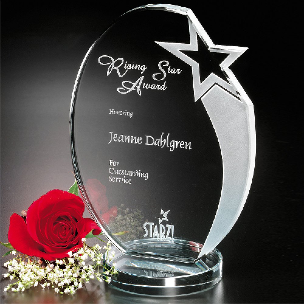 Royal Star — 6-3/4" W x 9-1/2" H x 4" D