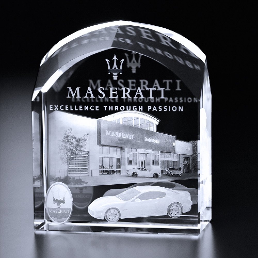 Barrington Award — 10" W x 12" H x 4" D