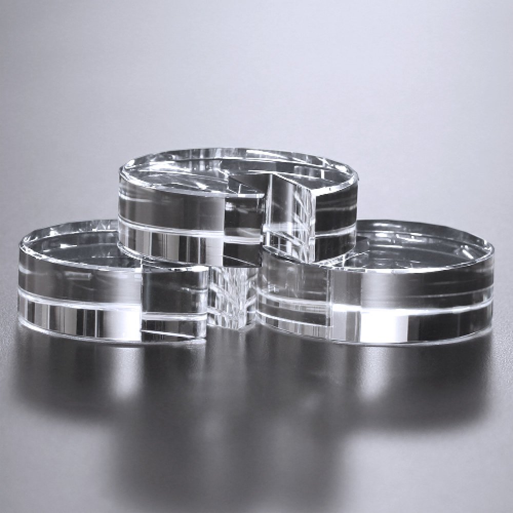 Goal-Setter Block - Clear — 2" W x 1/2" H