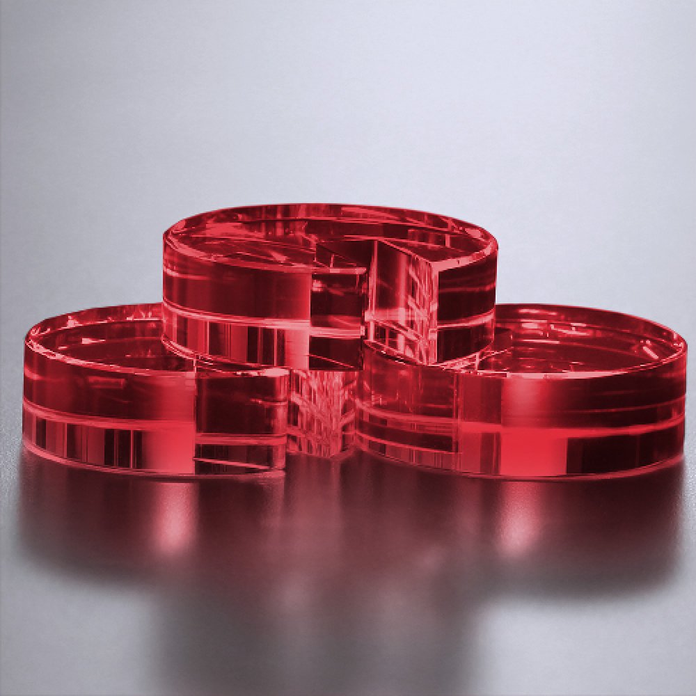 Goal-Setter Block - Red — 2-7/8" W x 3/4" H