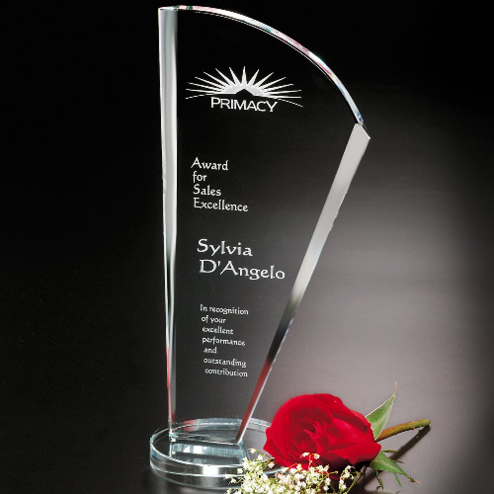 Merit Award — 4-1/2" W x 9-1/2" H x 3-1/4" D