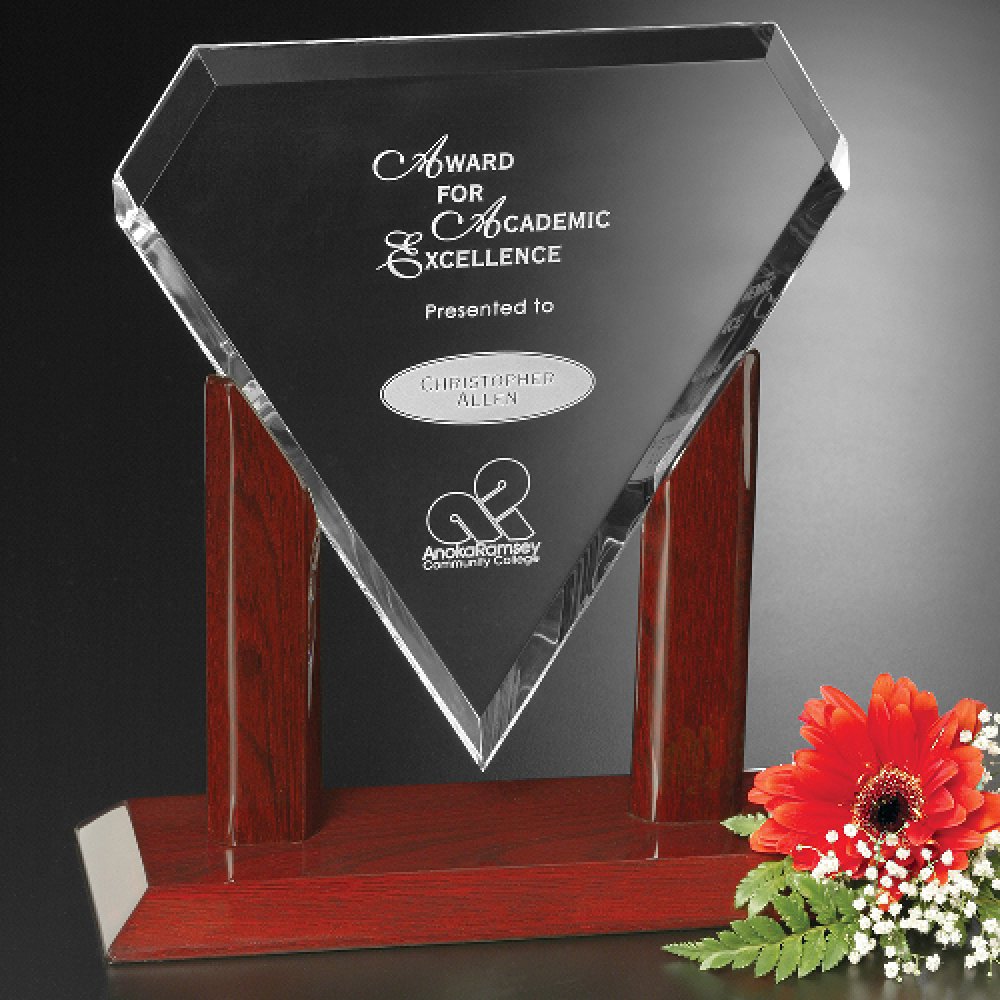 Marquise Award — 8" W x 10-1/4" H x 4" D