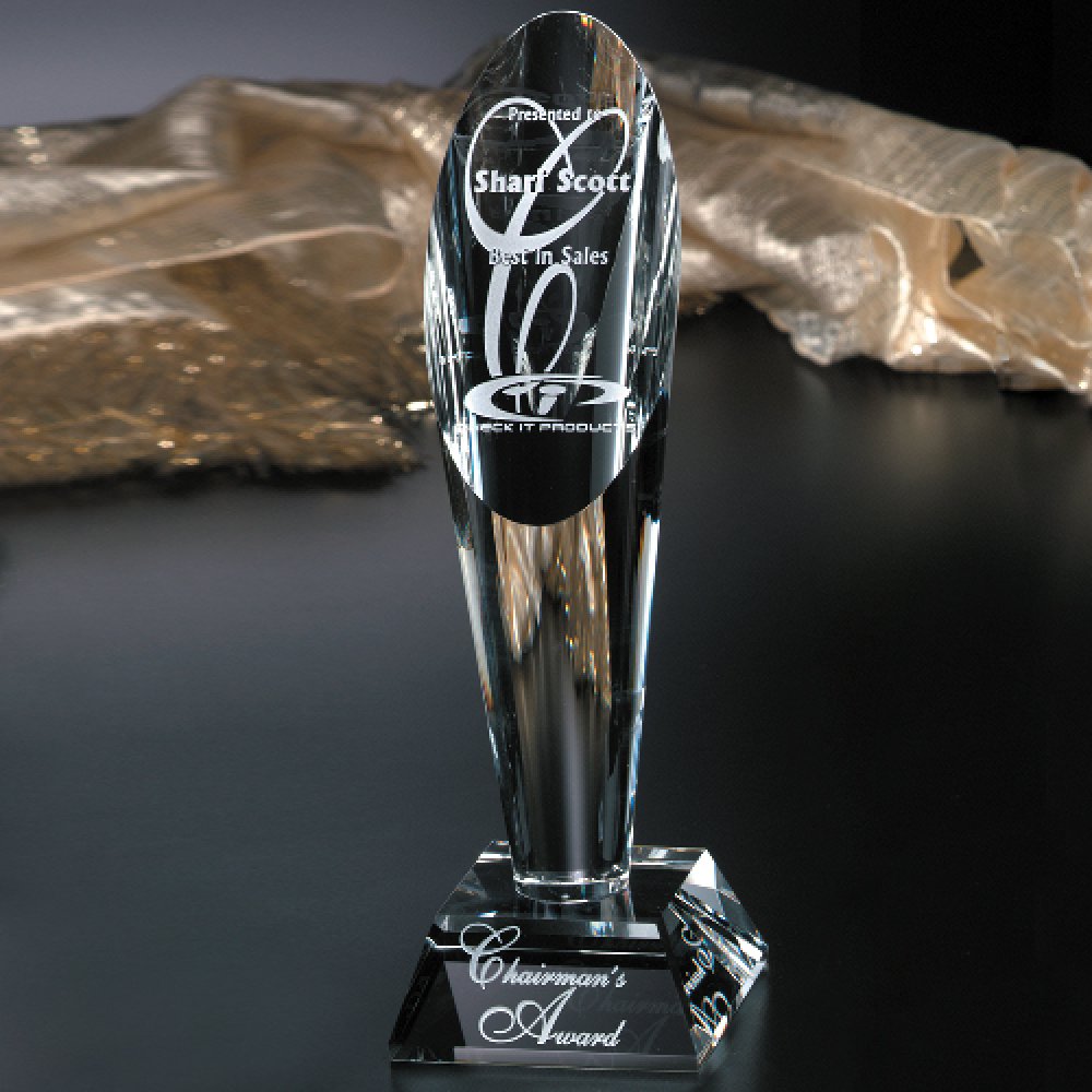 Performer Award — 3" W x 9-1/2" H x 3" D