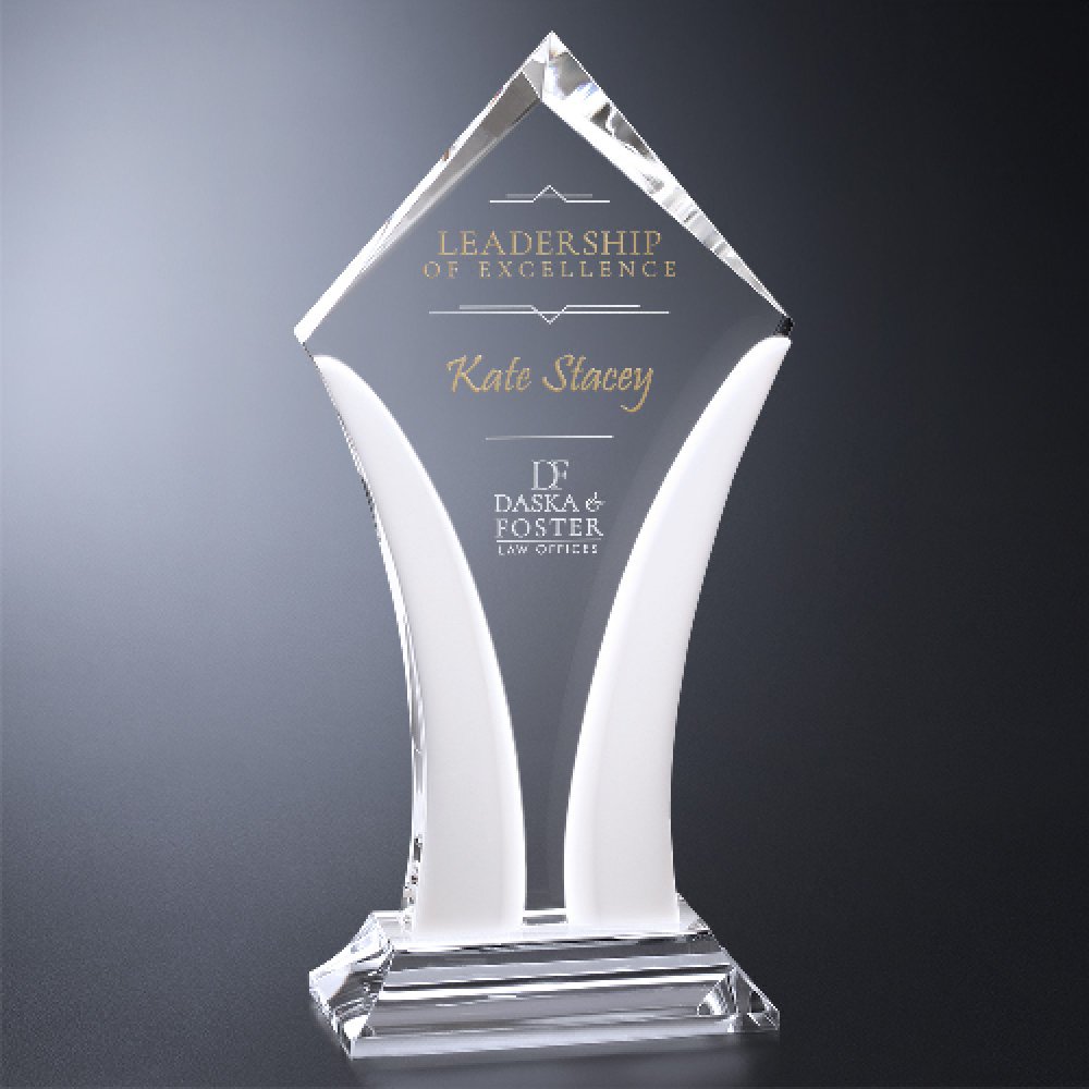 Aurora Award — 5-1/4" W x 10-1/2" H x 2-1/2" D