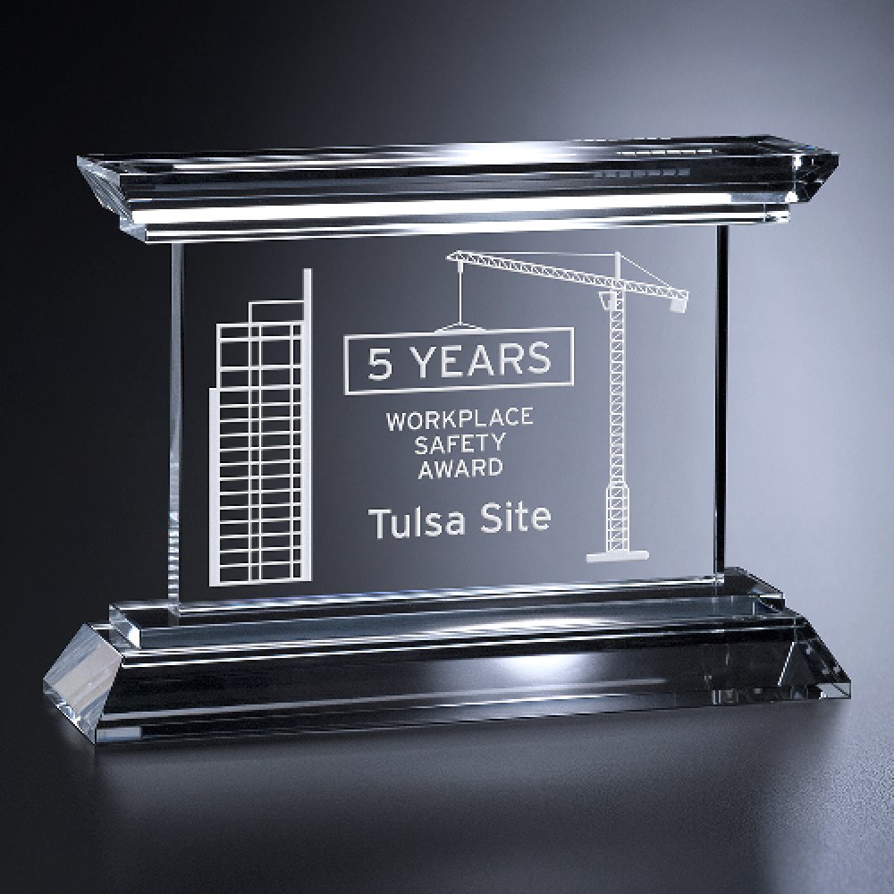 Wakefield Award — 9-1/2" W x 5-3/4" H x 2-1/2" D