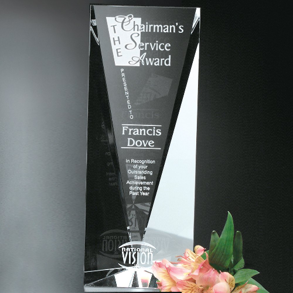 Lansing Award — 4" W x 10" H x 2-1/4" D